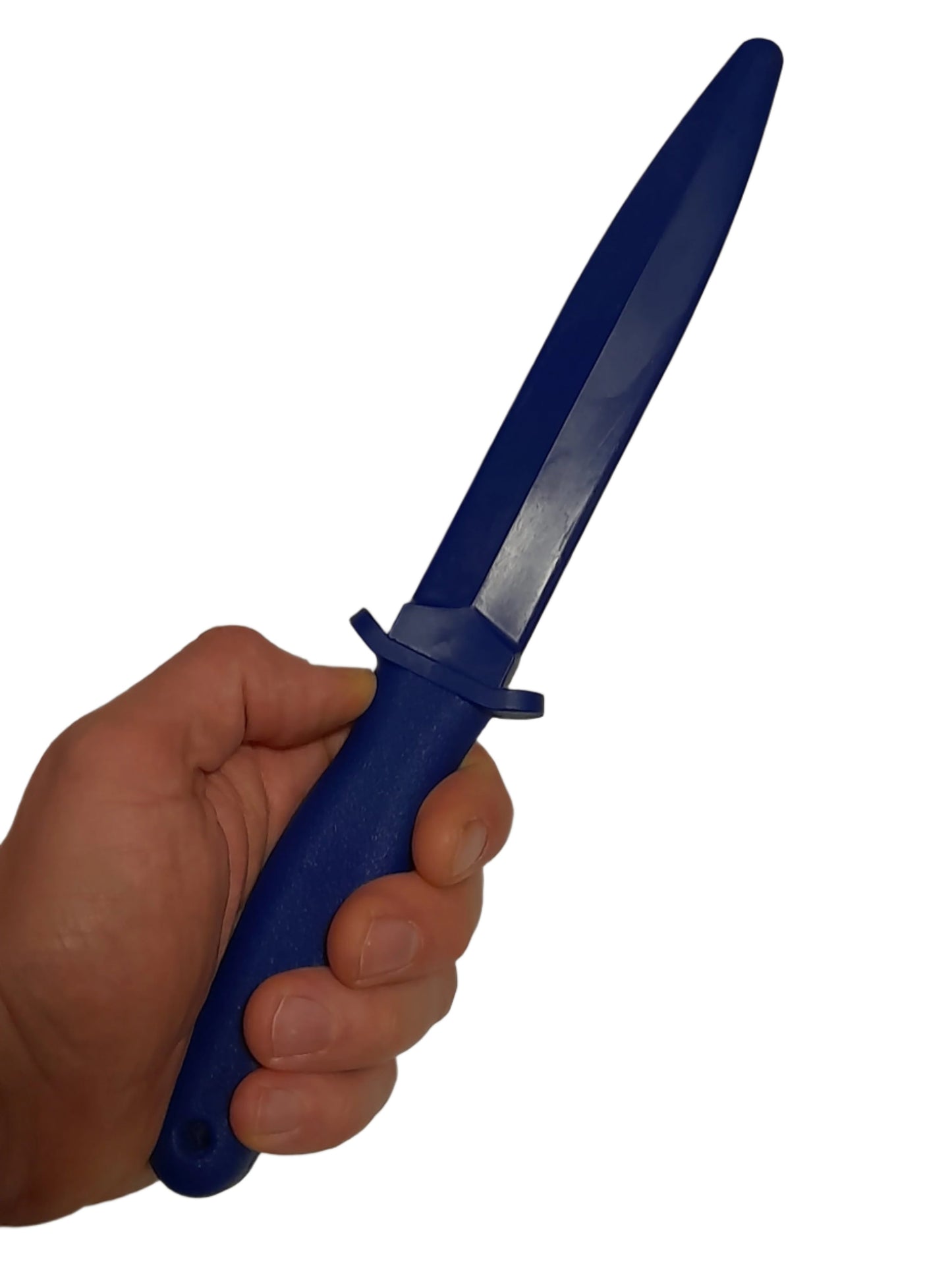 SET -  Polypropylene Training Axe and  Safe Dummy Knife for Martial Arts Blue PP