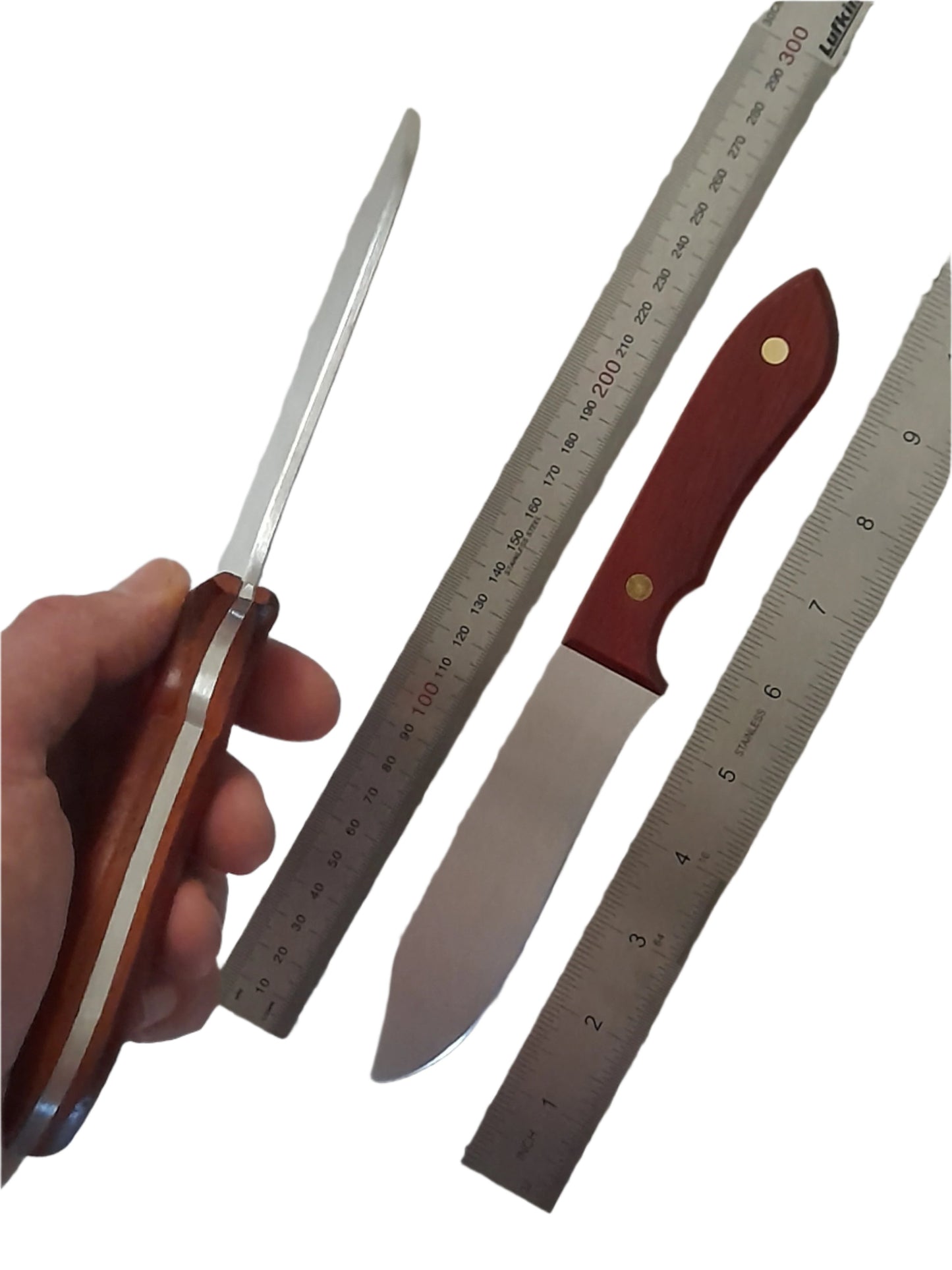 Aluminium Training Knife with Wooden Handle for Martial Arts