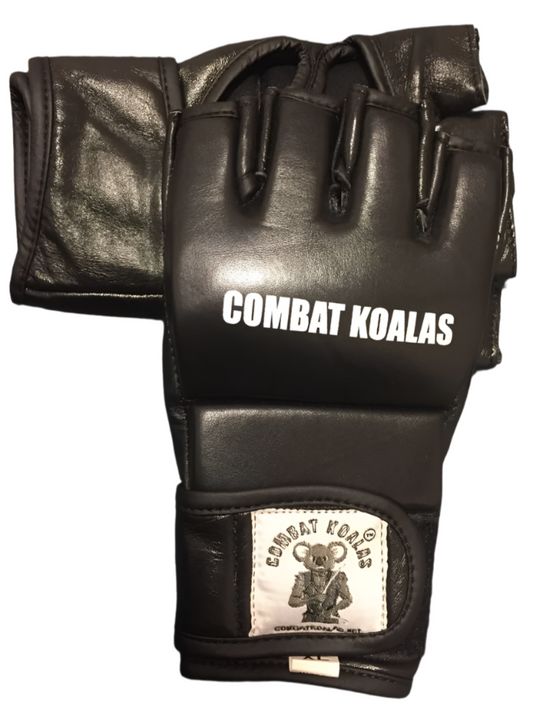 MMA Grappling Leather Gloves